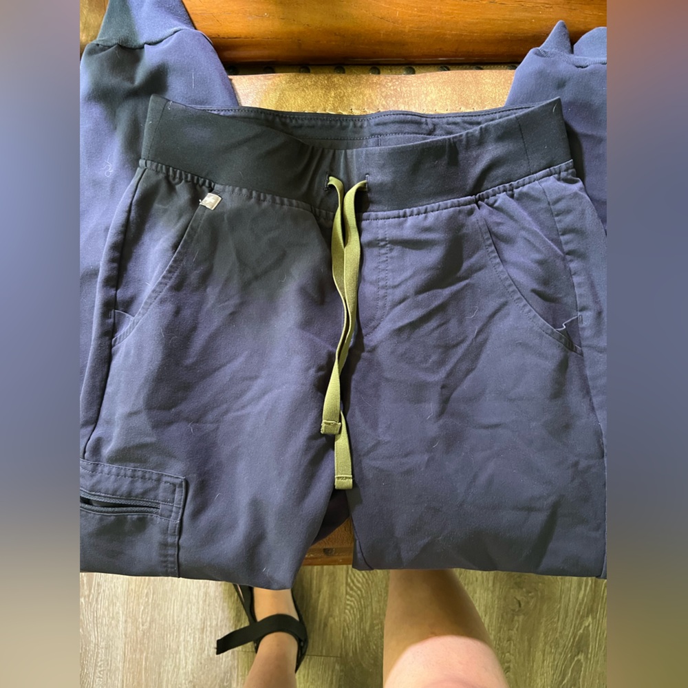 Figs quiet navy Zamora joggers